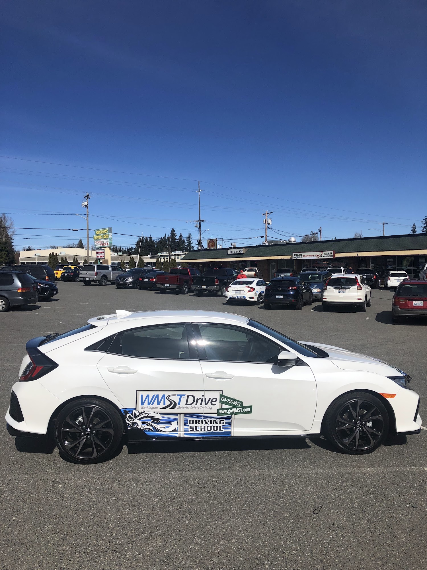 A WMST Drive dual-control training car